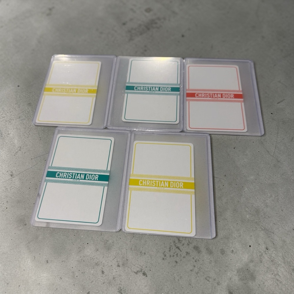 Christian Dior Riviera Straight Flush - Branded Cards